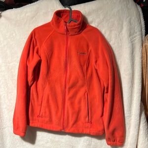 Columbia women’s size medium Coral color jacket super soft
